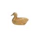 Golden Brass Duck Agarbatti Holder Stand